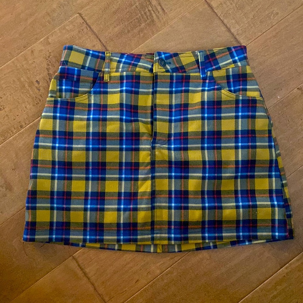 Plaid Skirt